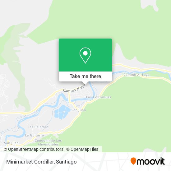 Minimarket Cordiller map