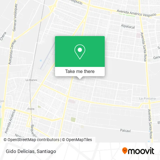 Gido Delicias map