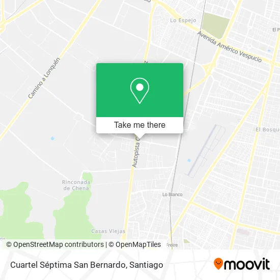 Mapa de Cuartel Séptima San Bernardo
