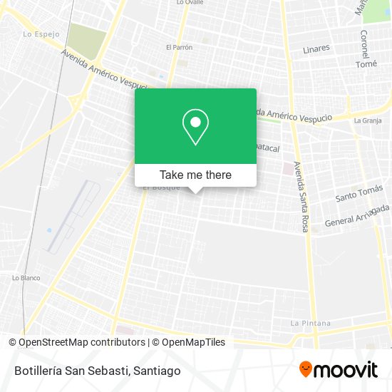 Botillería San Sebasti map