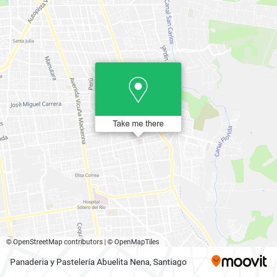 Panaderia y Pastelería Abuelita Nena map