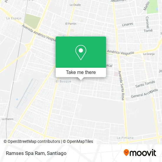 Ramses Spa Ram map