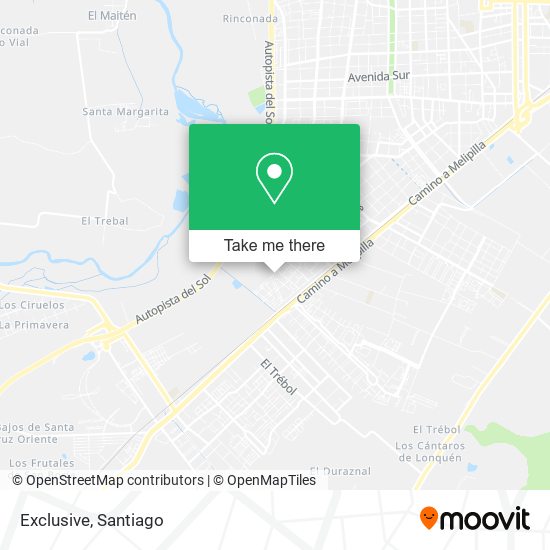 Mapa de Exclusive