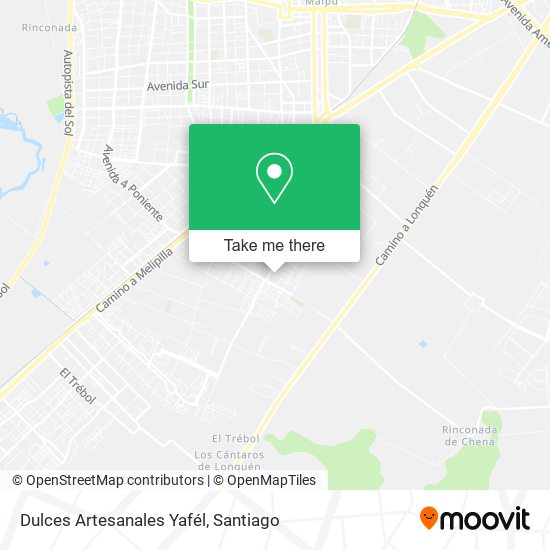 Mapa de Dulces Artesanales Yafél