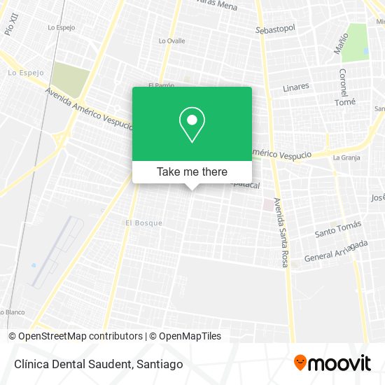 Clínica Dental Saudent map