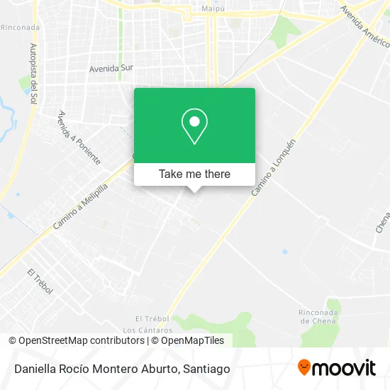 Daniella Rocío Montero Aburto map