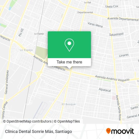 Mapa de Clínica Dental Sonríe Más