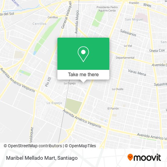 Maribel Mellado Mart map