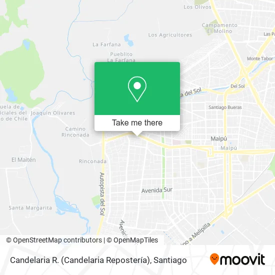 Candelaria R. (Candelaria Repostería) map