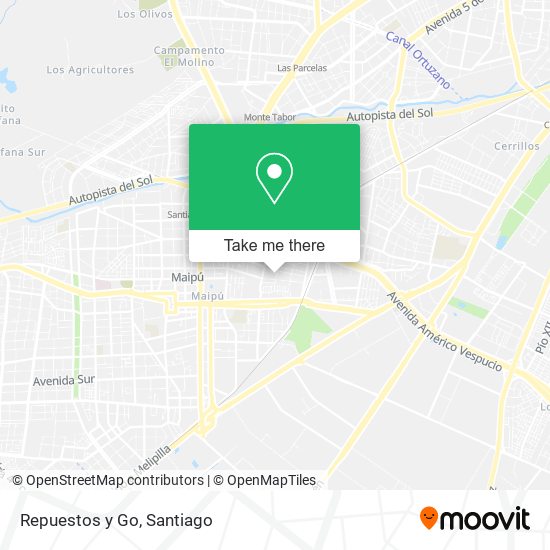 Repuestos y Go map