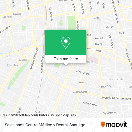 Salesianos Centro Médico y Dental map