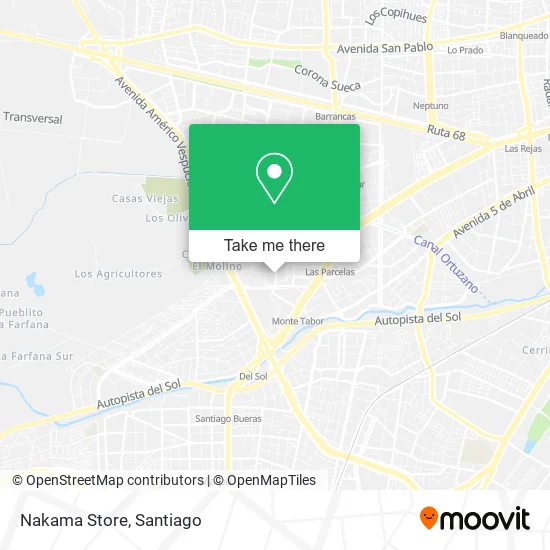 Nakama Store map