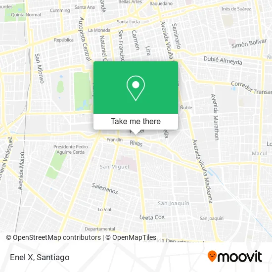 Enel X map