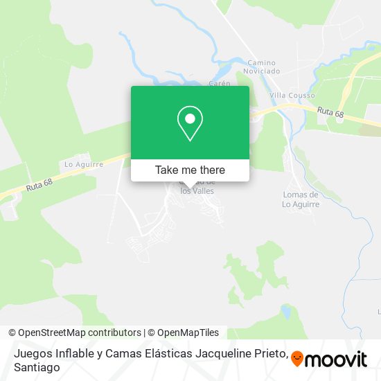 Mapa de Juegos Inflable y Camas Elásticas Jacqueline Prieto