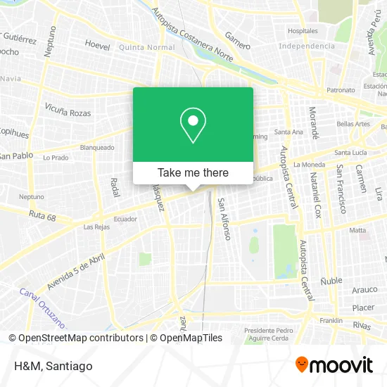 H&M map