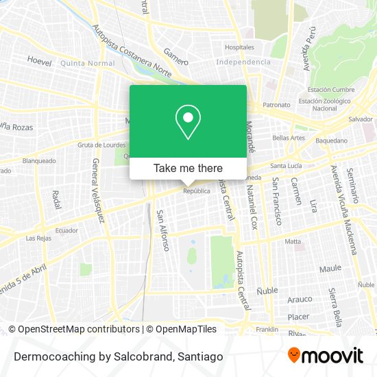 Dermocoaching by Salcobrand map