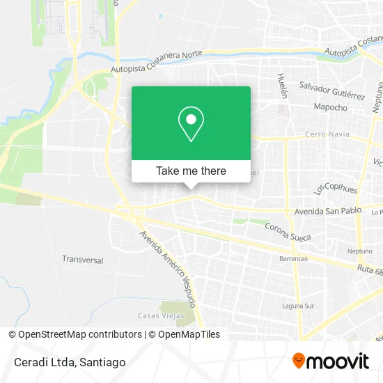 Ceradi Ltda map