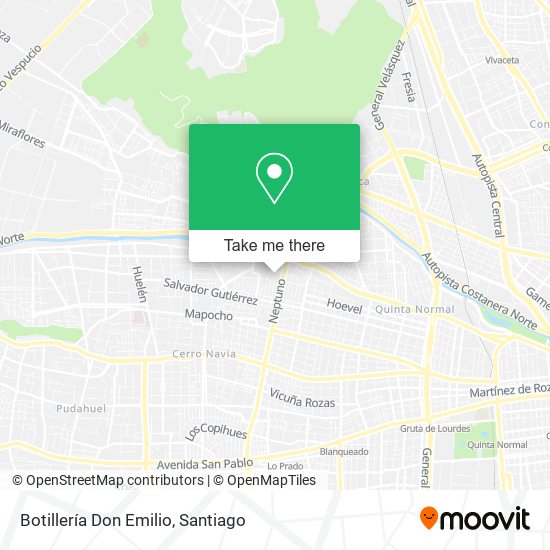 Botillería Don Emilio map