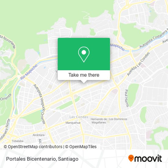 Mapa de Portales Bicentenario