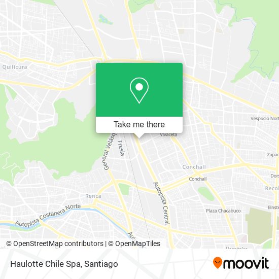 Haulotte Chile Spa map