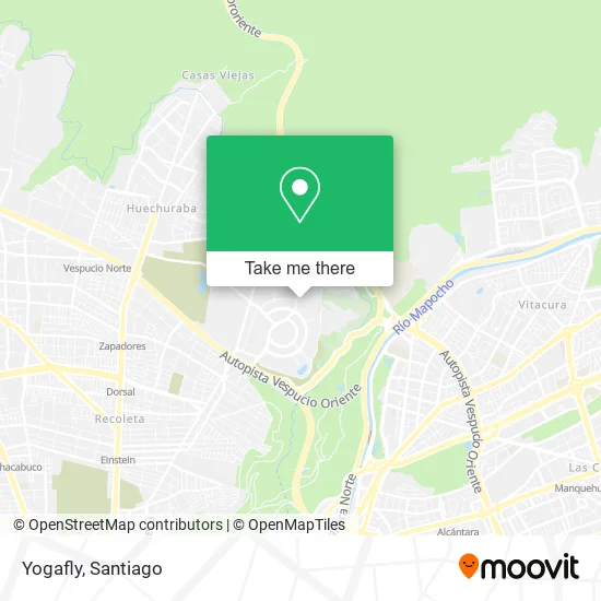 Yogafly map