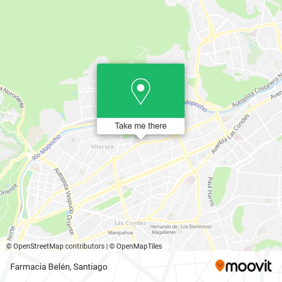 Mapa de Farmacia Belén