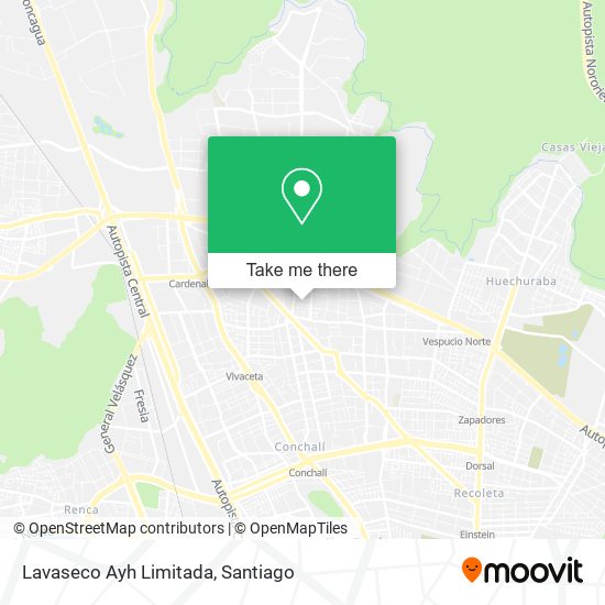 Mapa de Lavaseco Ayh Limitada