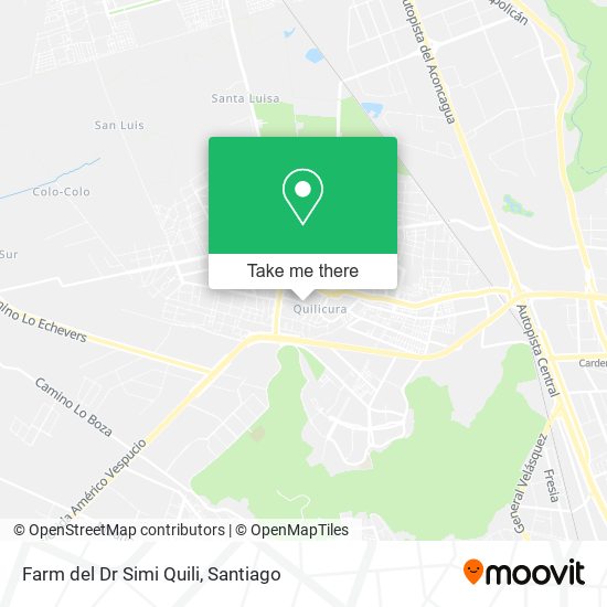 Farm del Dr Simi Quili map