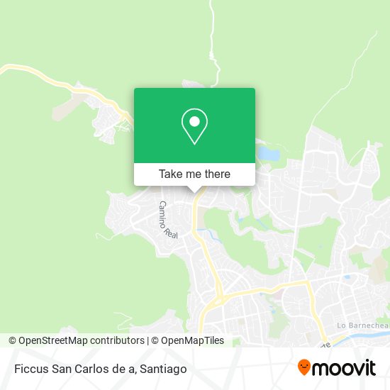 Ficcus San Carlos de a map