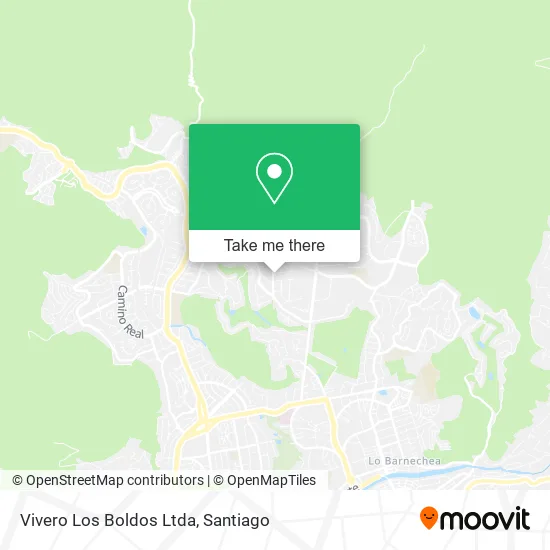 Vivero Los Boldos Ltda map