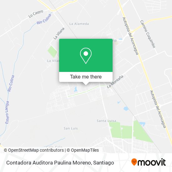 Contadora Auditora Paulina Moreno map