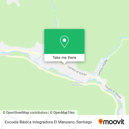 Escuela Básica Integradora El Manzano map