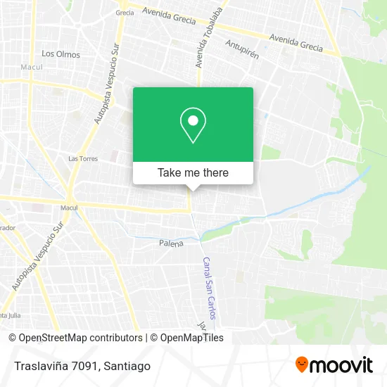 Traslaviña 7091 map