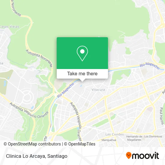 Clinica Lo Arcaya map