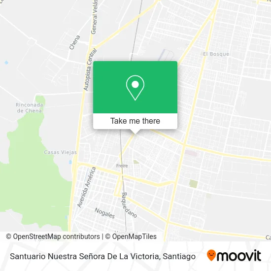 Santuario Nuestra Señora De La Victoria map