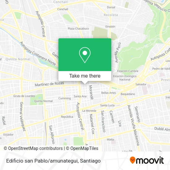 Edificio san Pablo/amunategui map