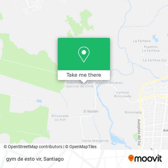 Mapa de gym de esto vir