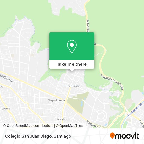 Colegio San Juan Diego map