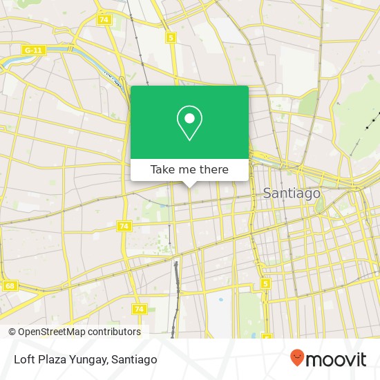 Loft Plaza Yungay map