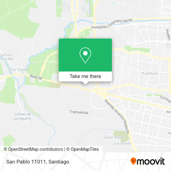 San Pablo 11011 map