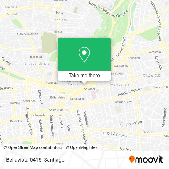 Bellavista 0415 map