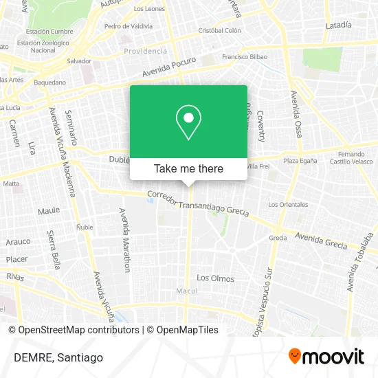 DEMRE map