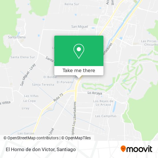 El Horno de don Víctor map
