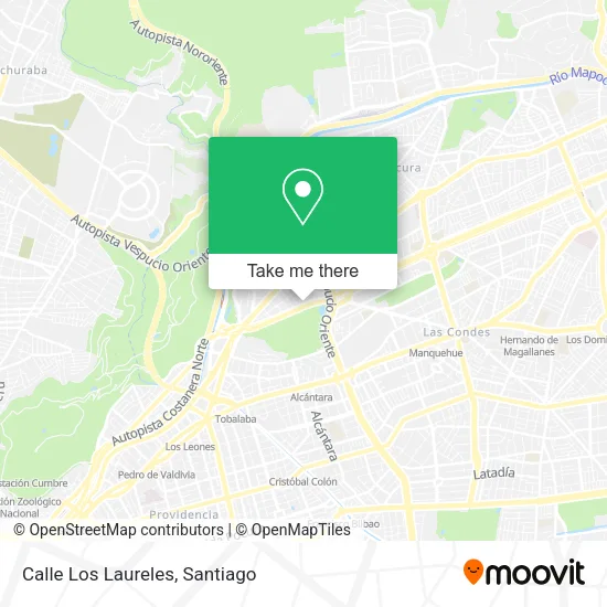 Calle Los Laureles map