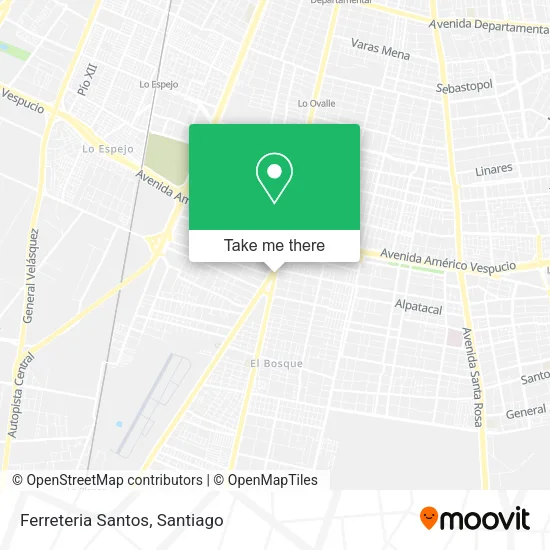 Ferreteria Santos map