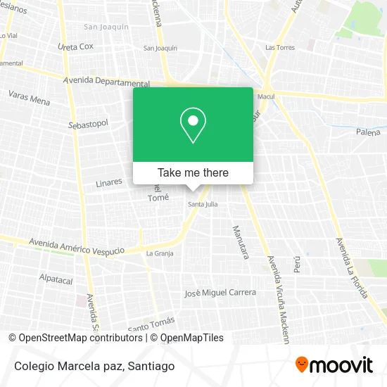 Colegio Marcela paz map