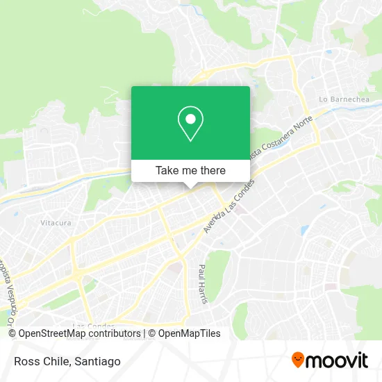 Ross Chile map