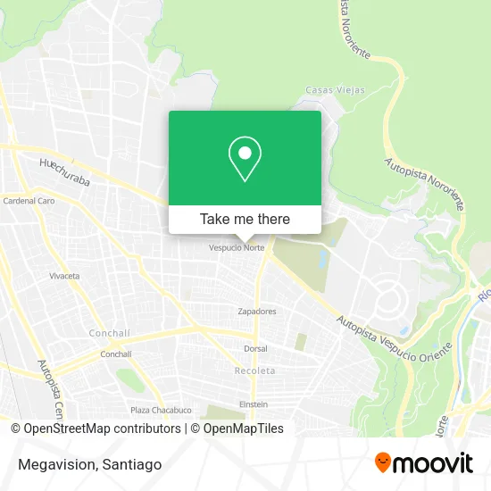 Megavision map