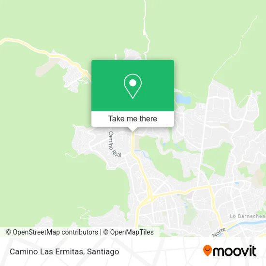 Mapa de Camino Las Ermitas