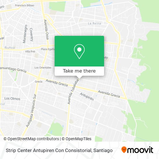 Strip Center Antupiren Con Consistorial map